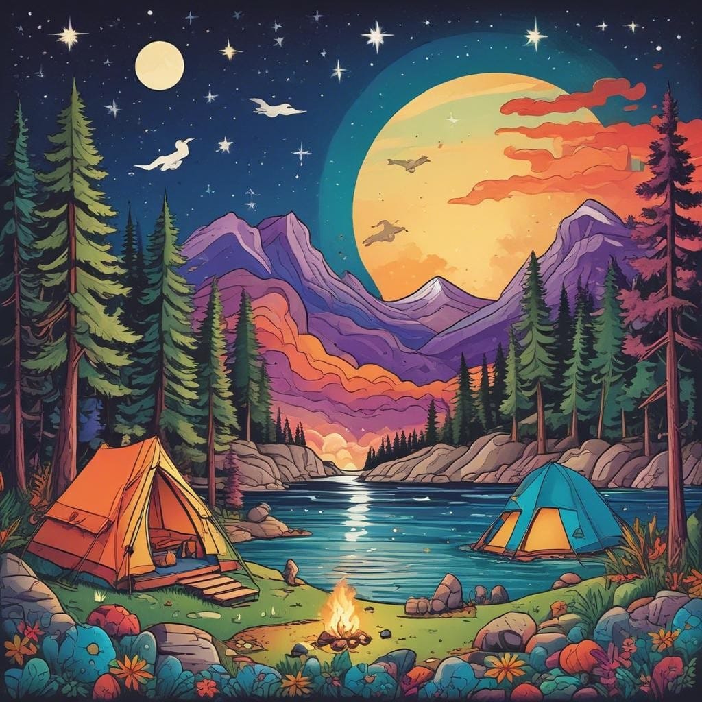 Starlit Camping